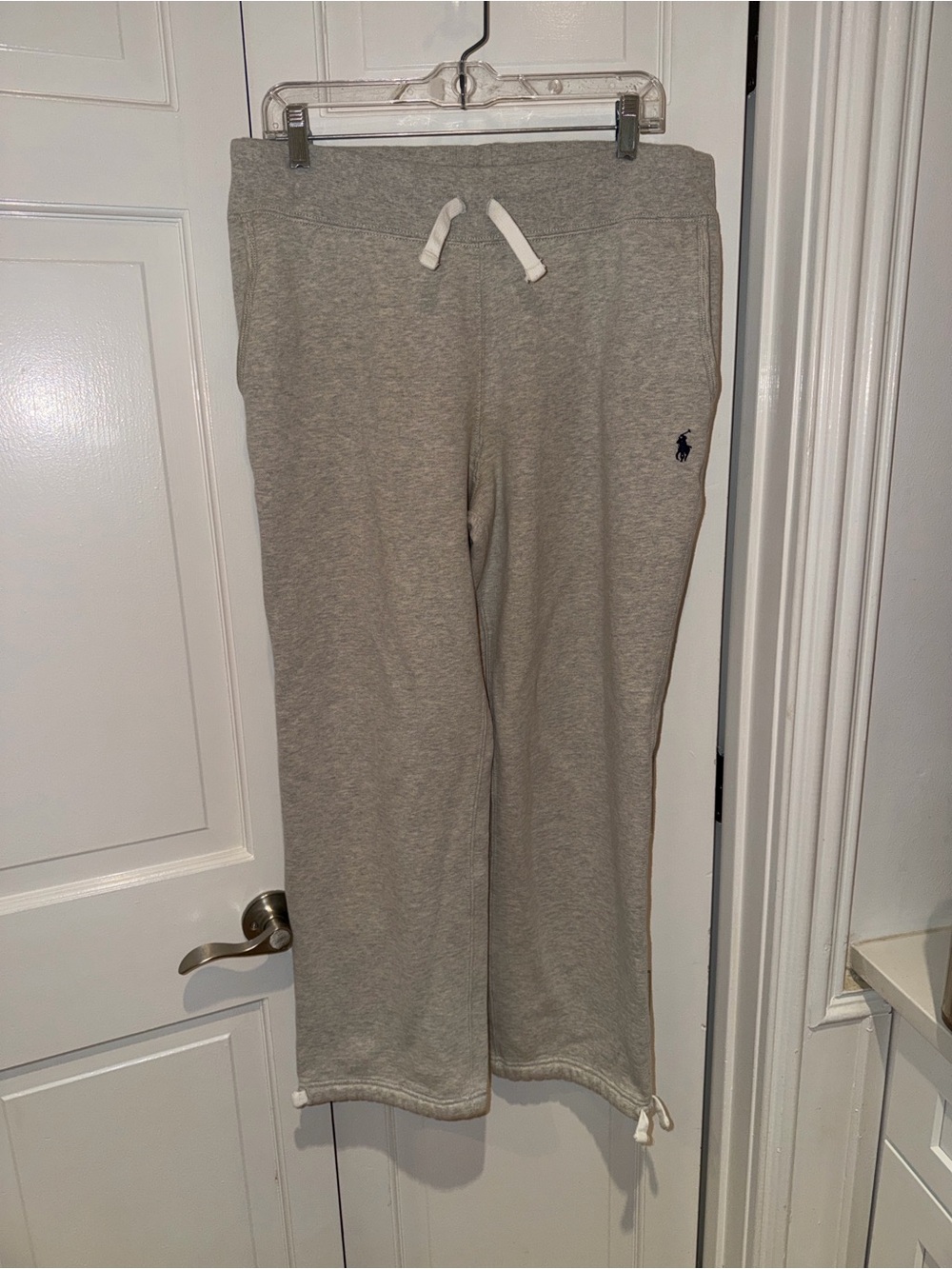 Polo by Ralph Lauren Light Gray Drawstring Lounge Joggers